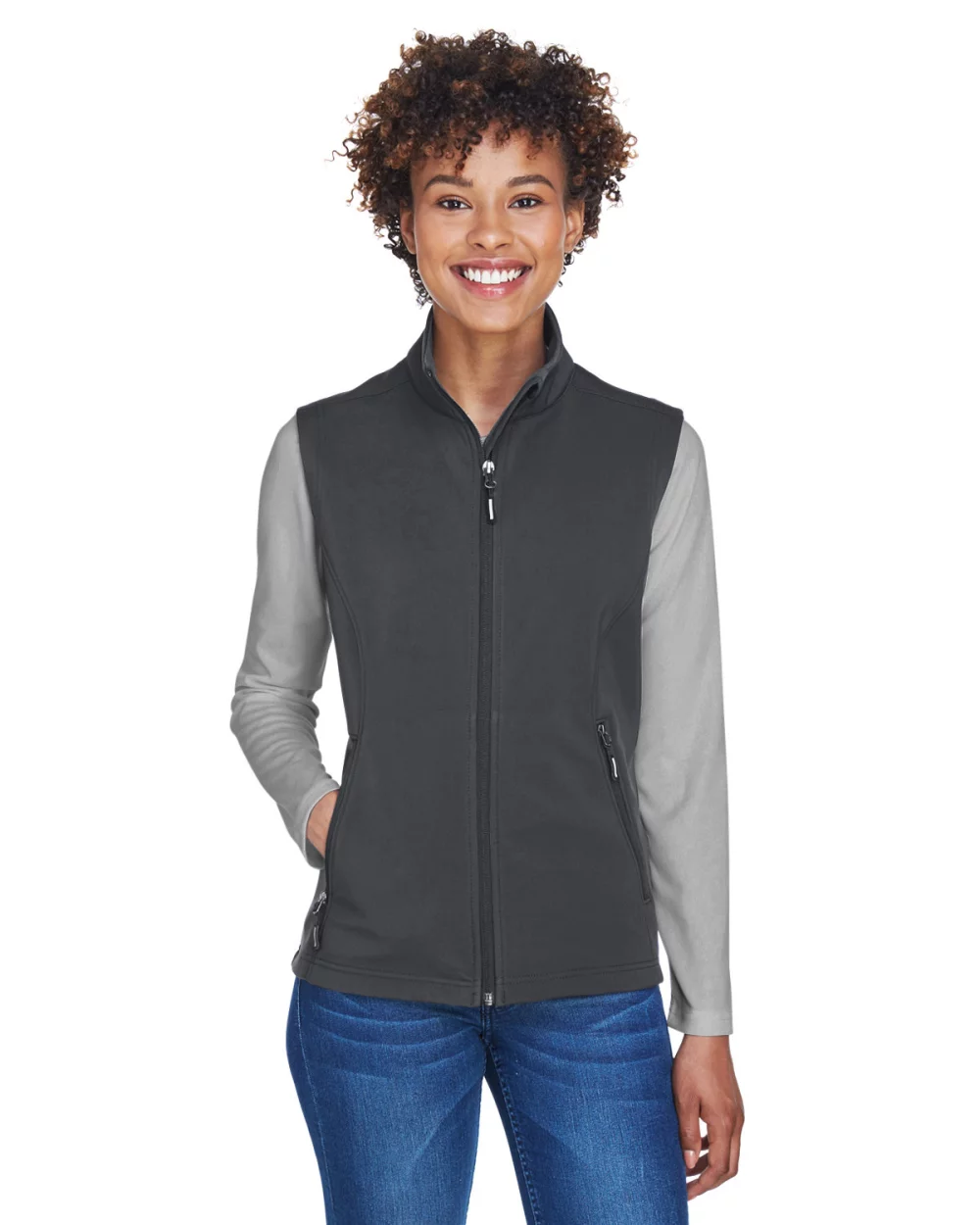 CORE 365 Ladies' Cruise Two-Layer Fleece Bonded Soft?Shell Vest