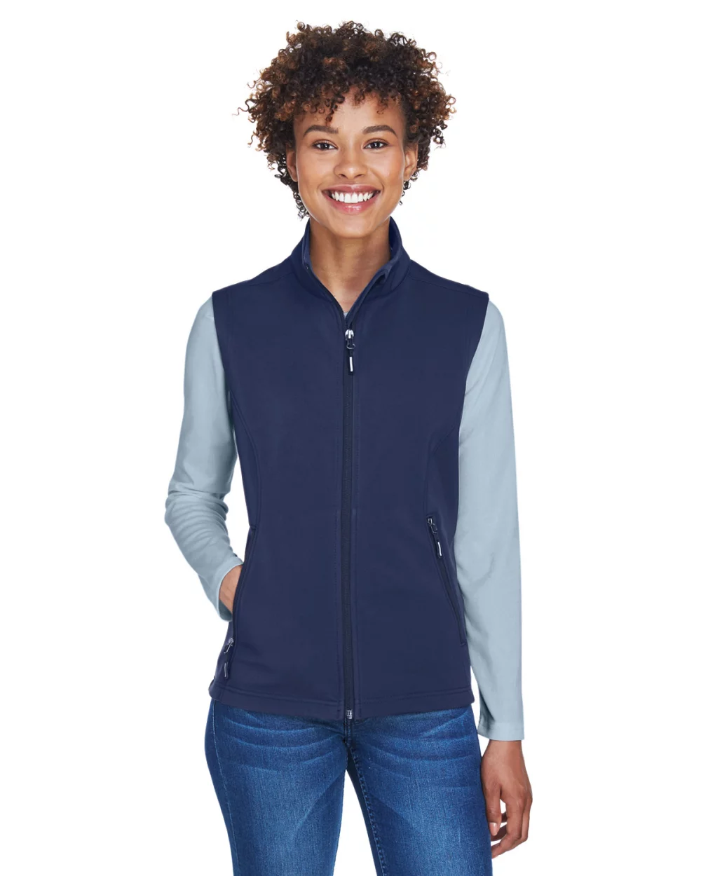 CORE 365 Ladies' Cruise Two-Layer Fleece Bonded Soft?Shell Vest