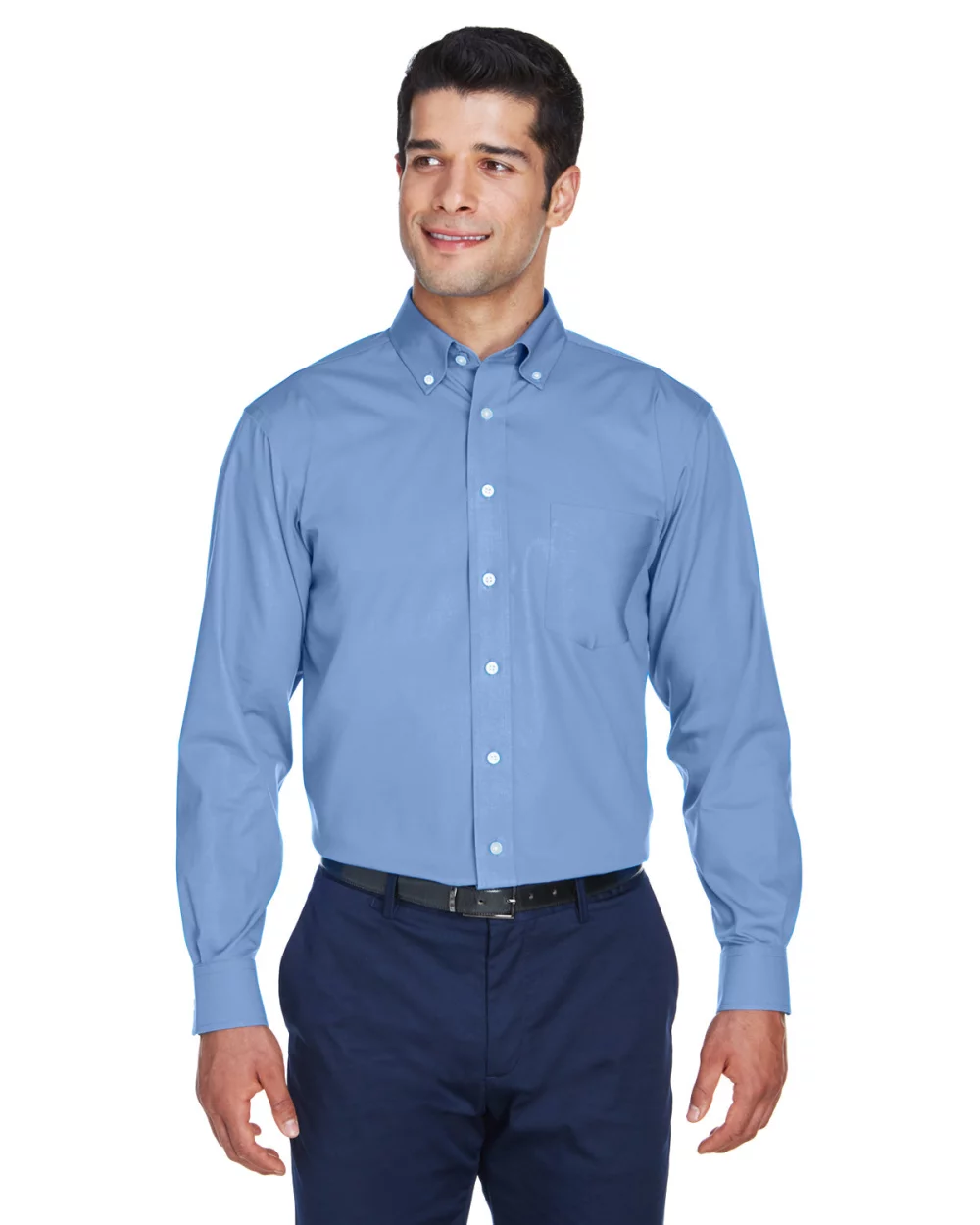 DEVON AND JONES Men's Crown Collection® Solid Oxford Woven Shirt