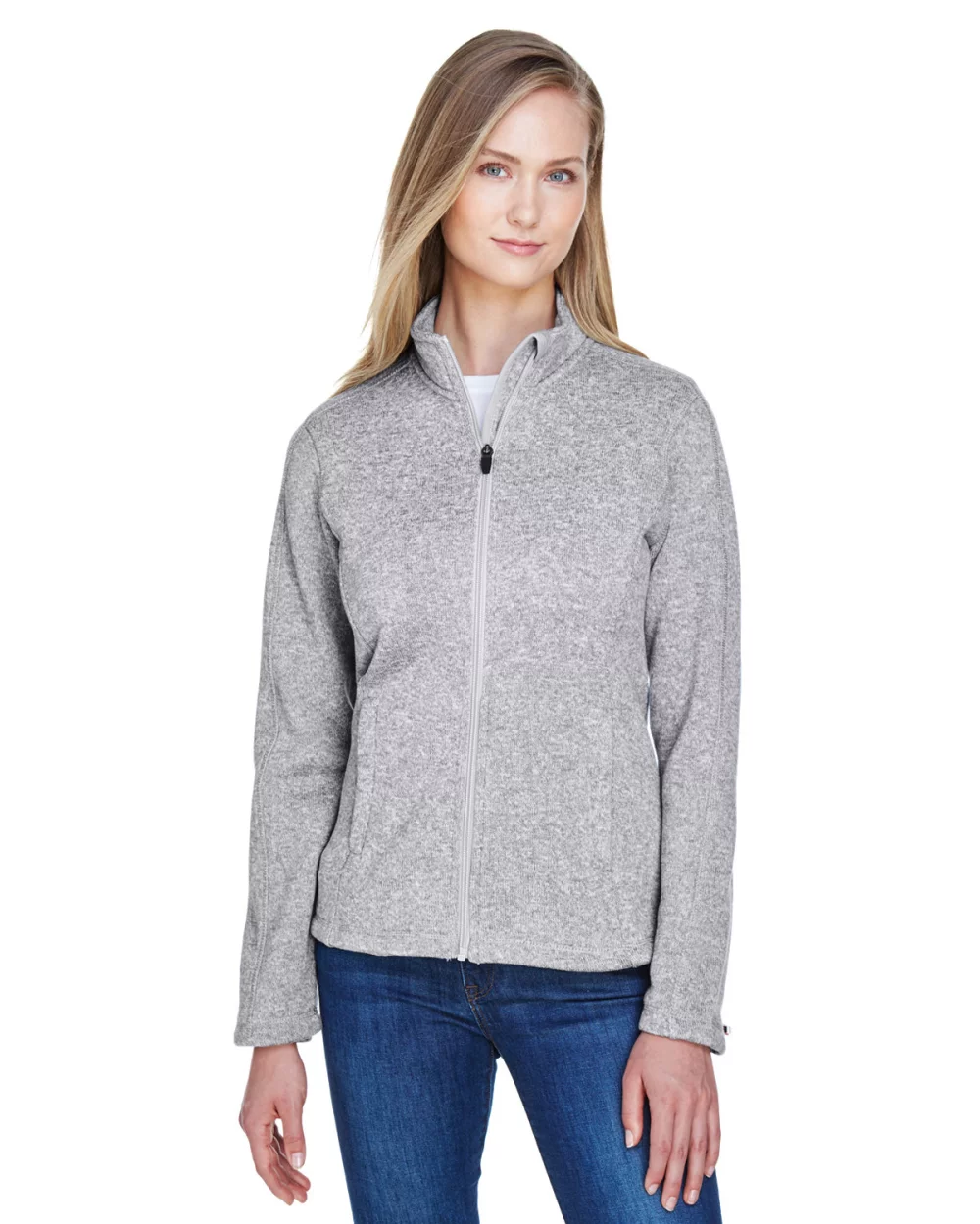 DEVON AND JONES Ladies' Bristol Full-Zip Sweater Fleece Jacket