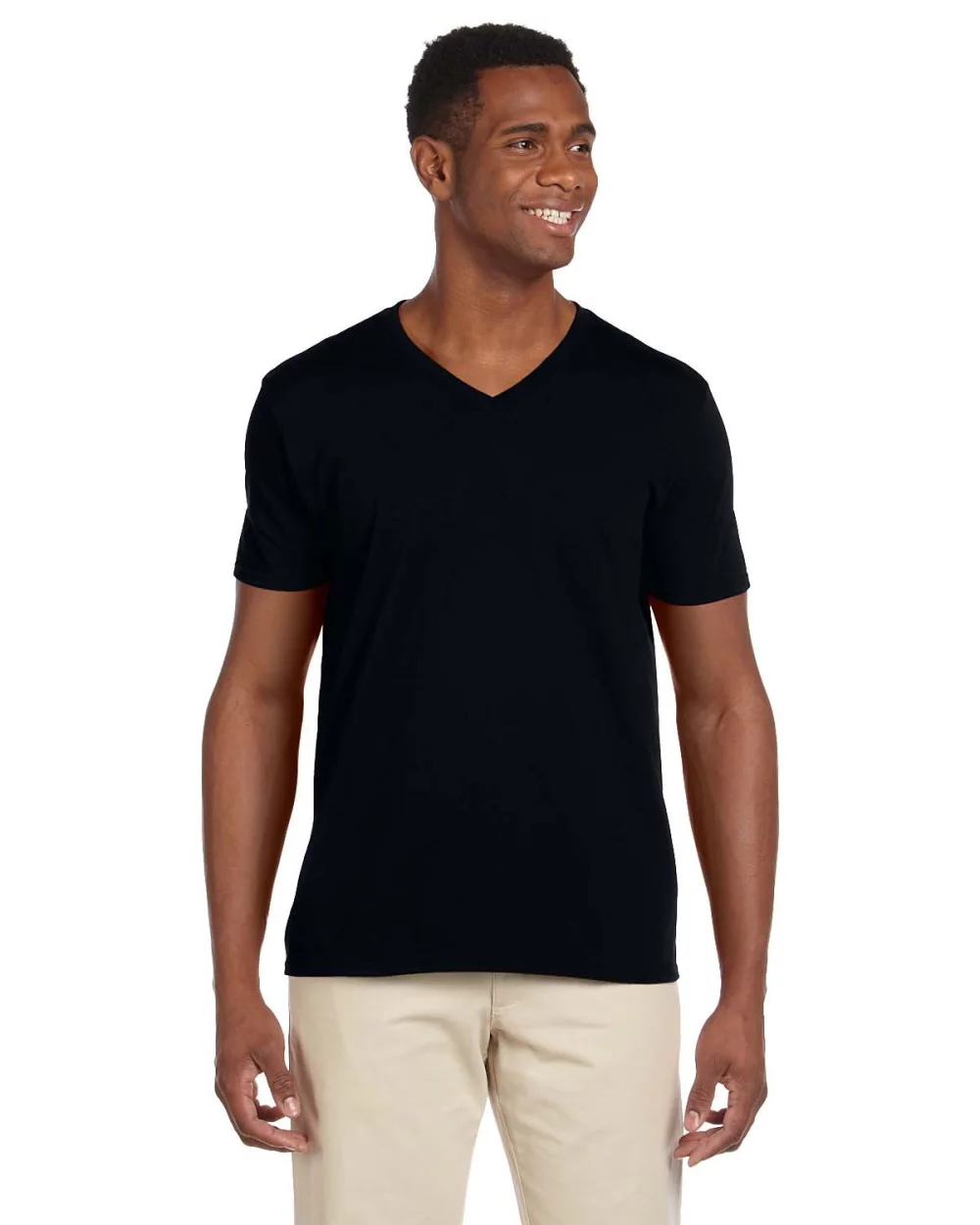 T-shirt col en V Gildan Adult Softstyle®