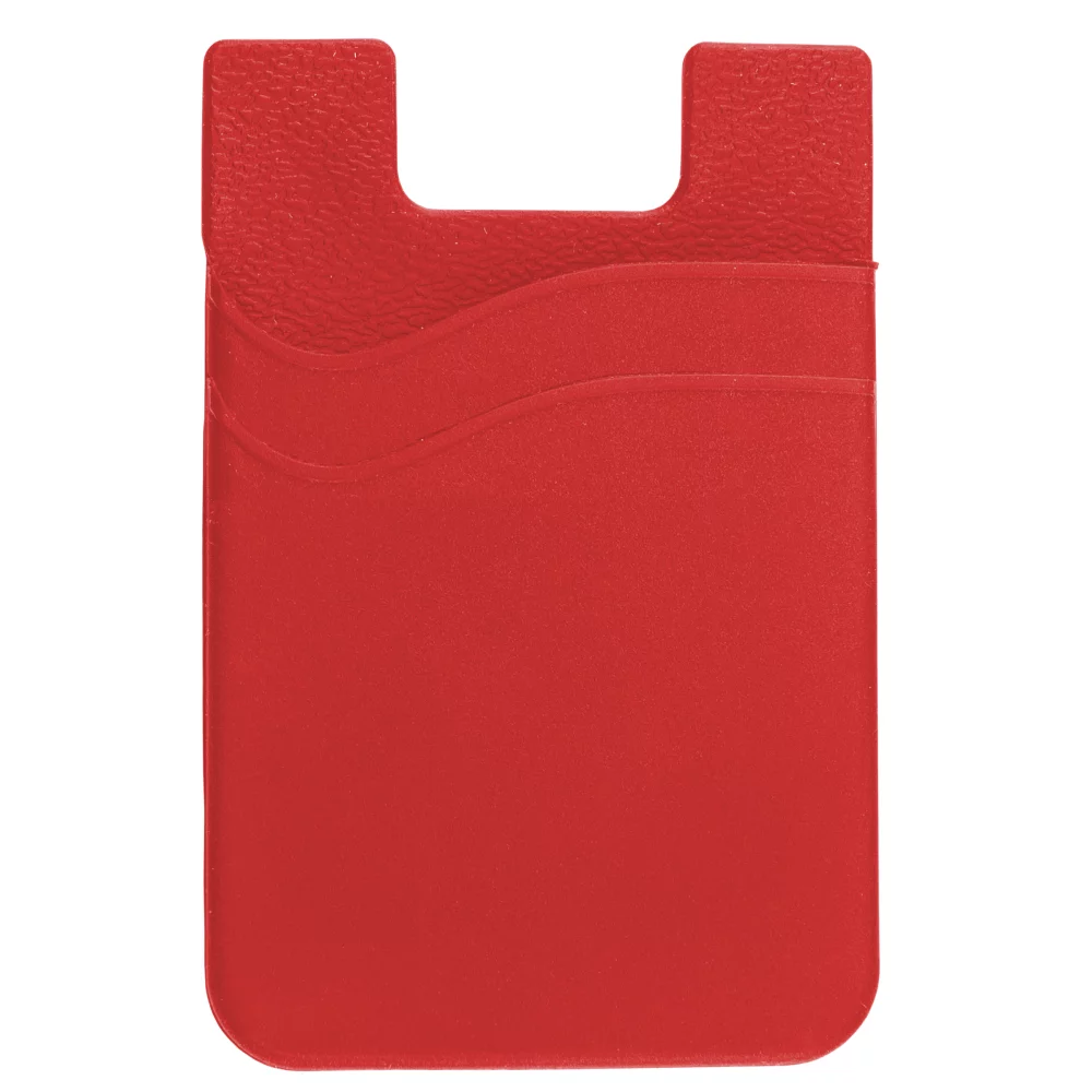 Dual Pocket Cell Phone Sleeve with Adhesive Backing