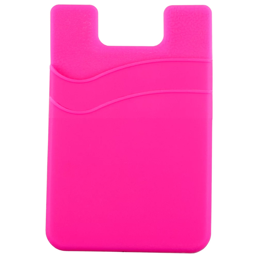 Dual Pocket Cell Phone Sleeve with Adhesive Backing