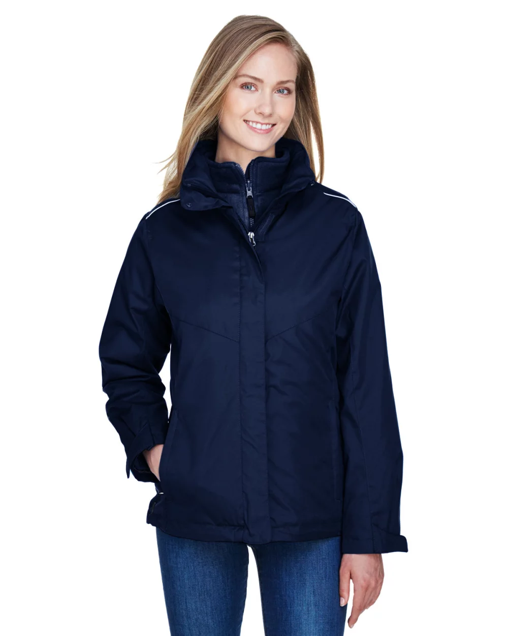Veste 3-en-1 pour femmes CORE 365 avec doublure en molleton