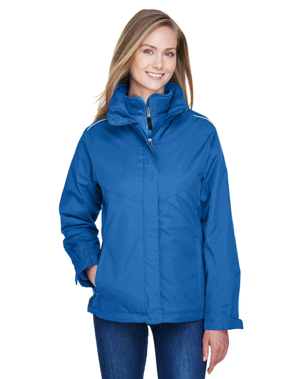 Veste 3-en-1 pour femmes CORE 365 avec doublure en molleton