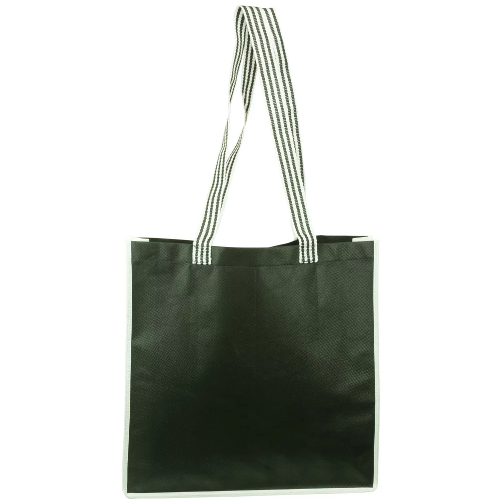 Sac fourre-tout Cruiser avec poignées en terylène rayé.
