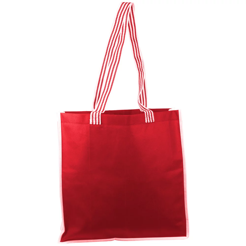 Sac fourre-tout Cruiser avec poignées en terylène rayé.