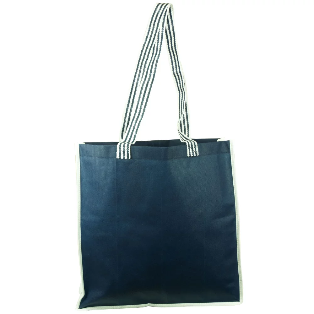 Sac fourre-tout Cruiser avec poignées en terylène rayé.