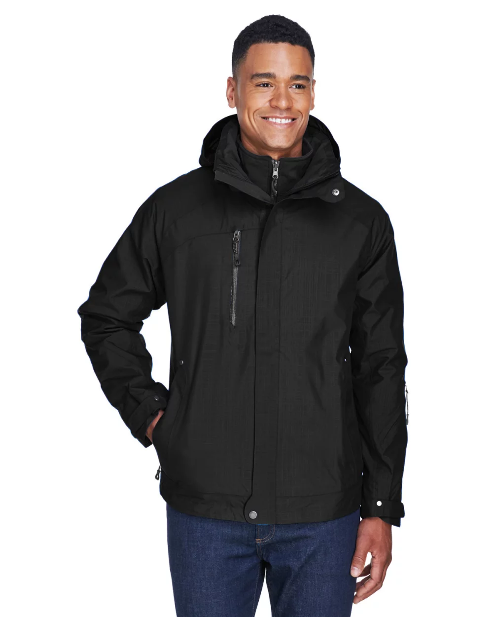 NORTH END Men's Caprice 3-in-1 Jacket with Soft Shell Liner