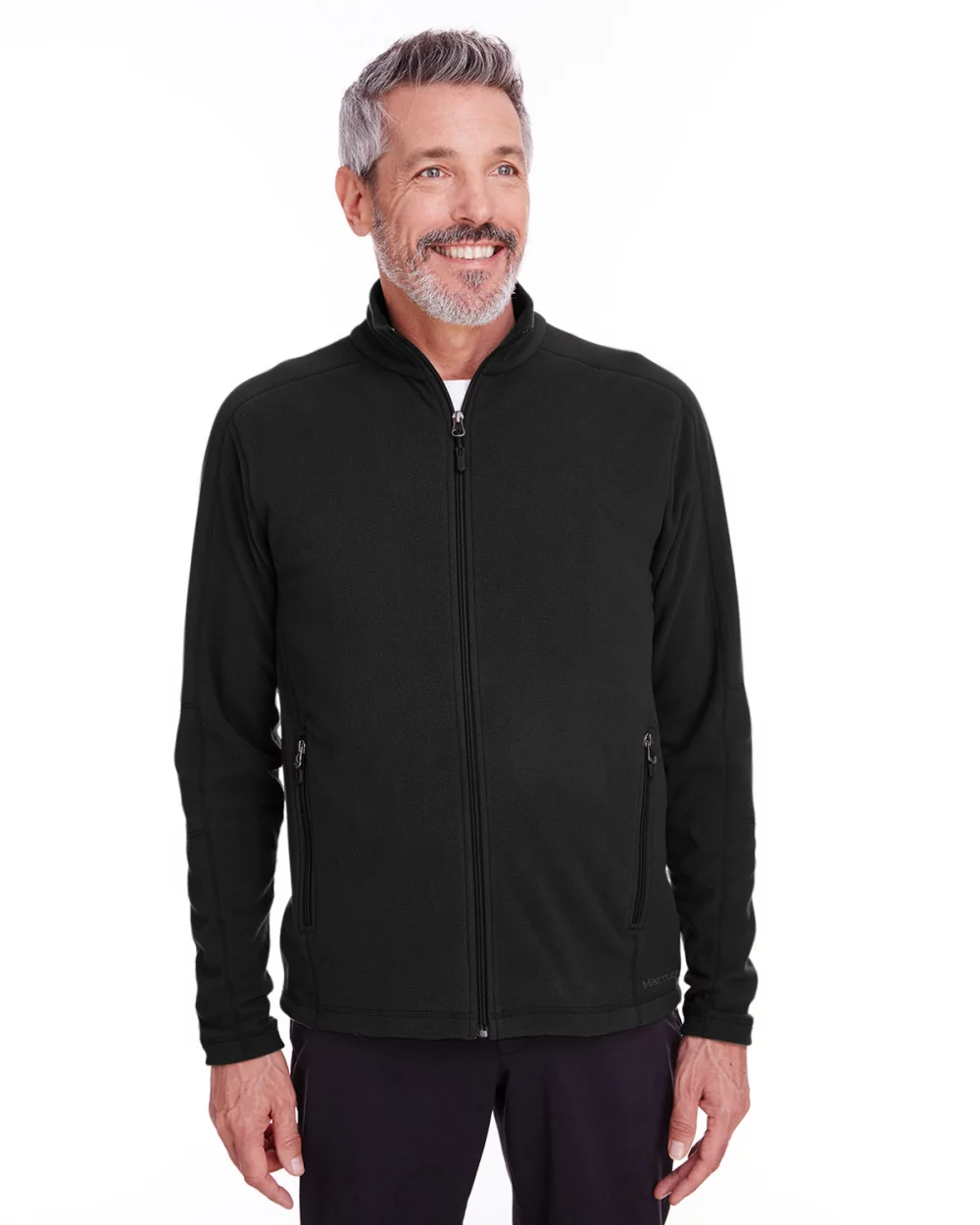 Veste polaire zippée intégrale Marmot Mountain pour homme, modèle Rocklin.