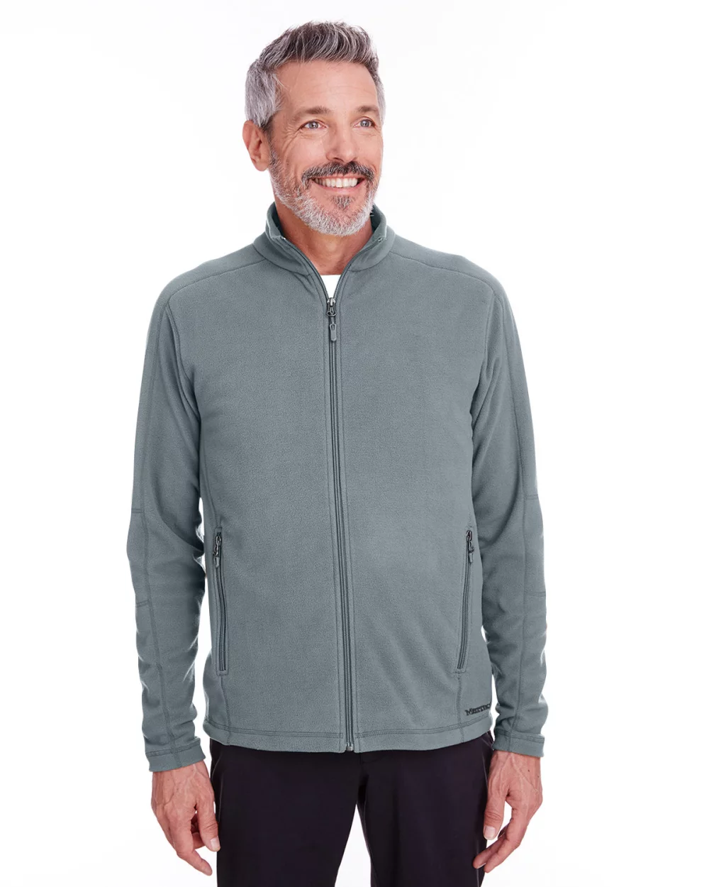 Veste polaire zippée intégrale Marmot Mountain pour homme, modèle Rocklin.