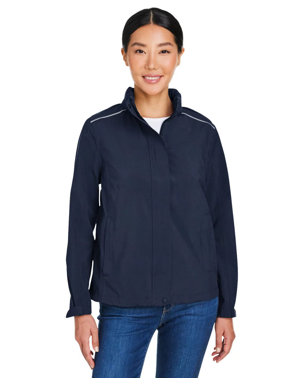 CORE 365 Ladies' Packable Rain Jacket