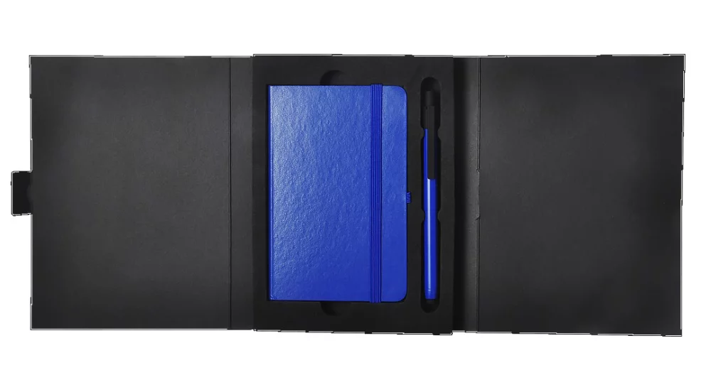 Ensemble stylo à bille et carnet de notes
