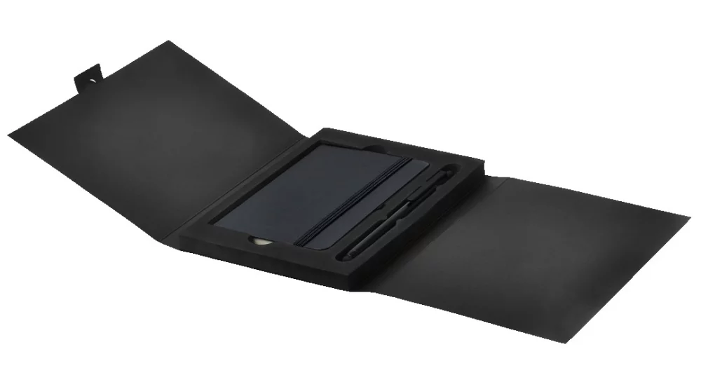 Ensemble stylo à bille et carnet de notes