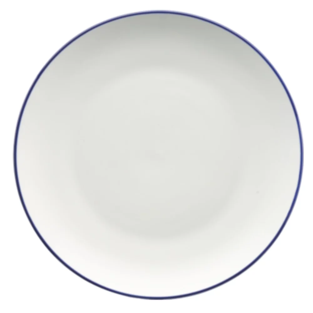 Assiette coupelle Torino Blue Band de 10 pouces
