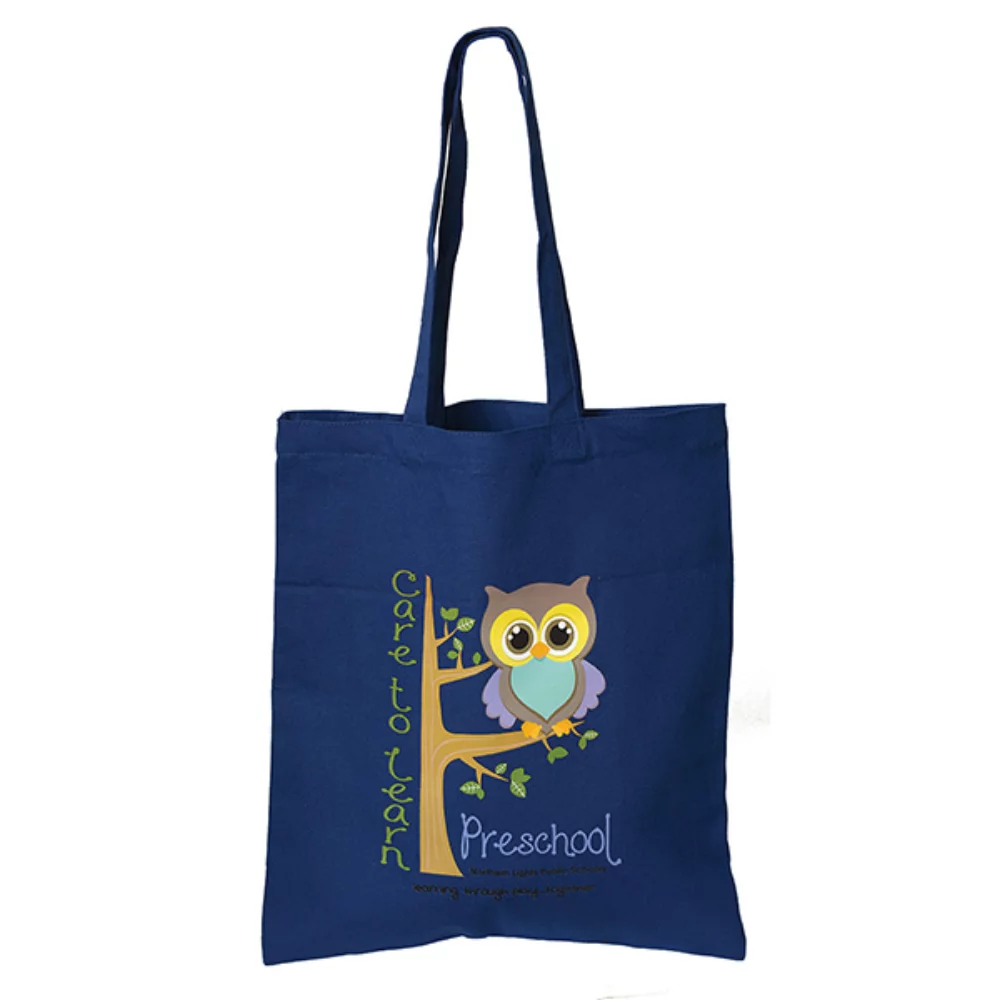 Cotton Tote Bag 14" W x 16" H