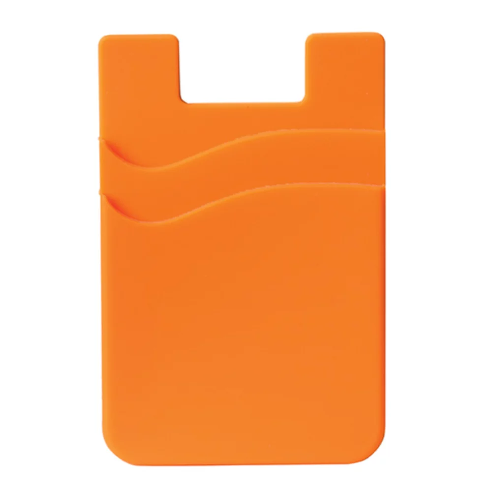 Portefeuille de téléphone en silicone à double manche