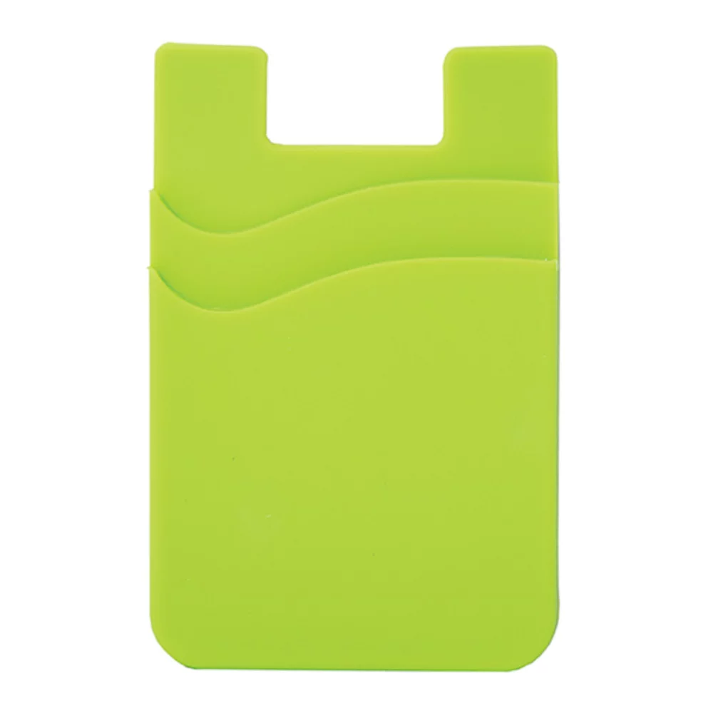 Portefeuille de téléphone en silicone à double manche