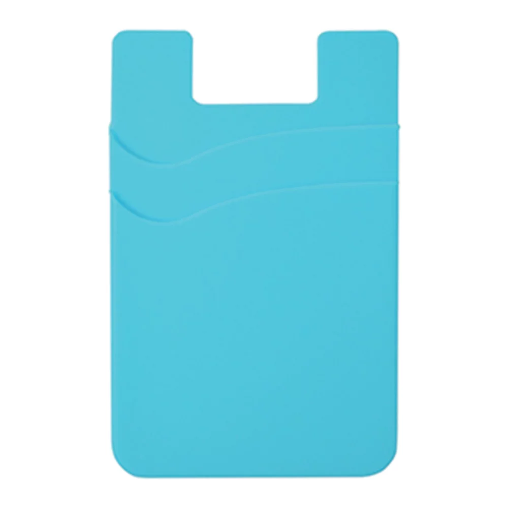 Portefeuille de téléphone en silicone à double manche