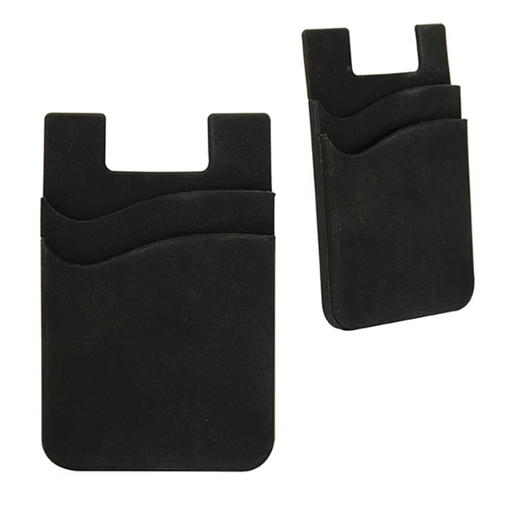 Portefeuille de téléphone en silicone à double manche