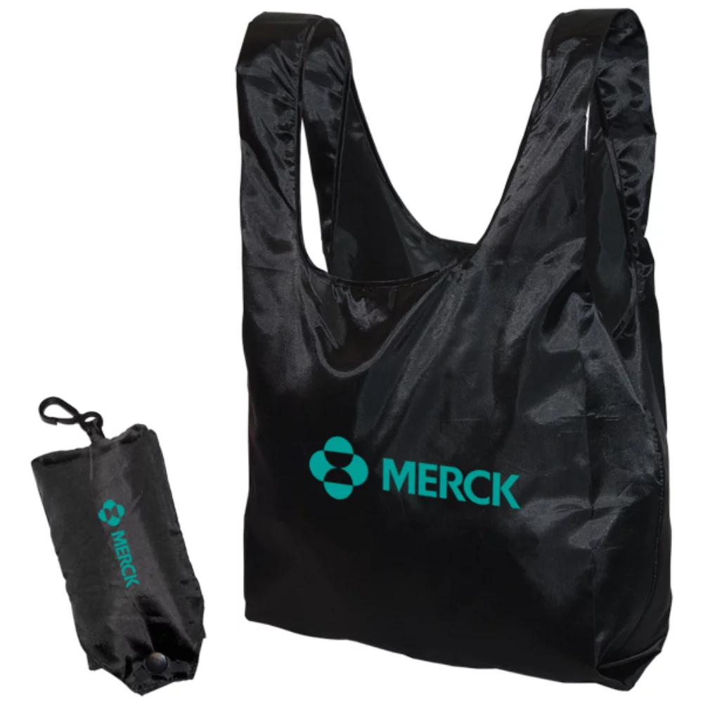 Sac fourre-tout pliable dans une pochette