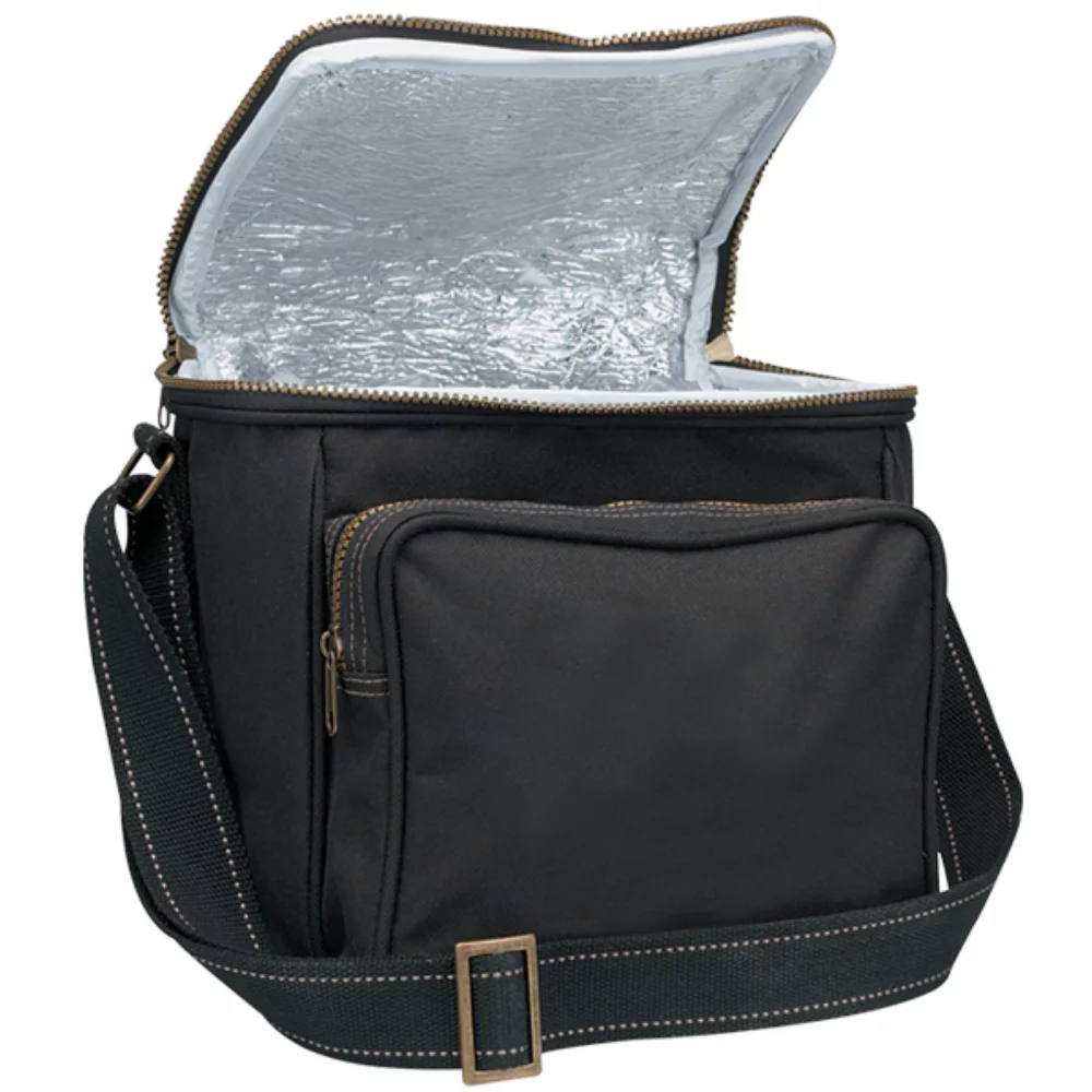 6 Pack Cooler Bag with Two-tone Webbing