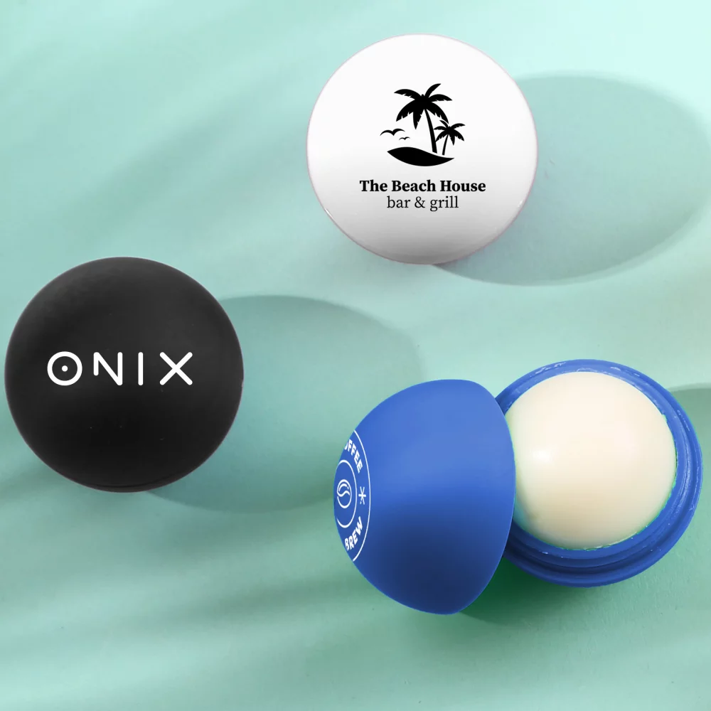 Rubber Lip Balm Ball