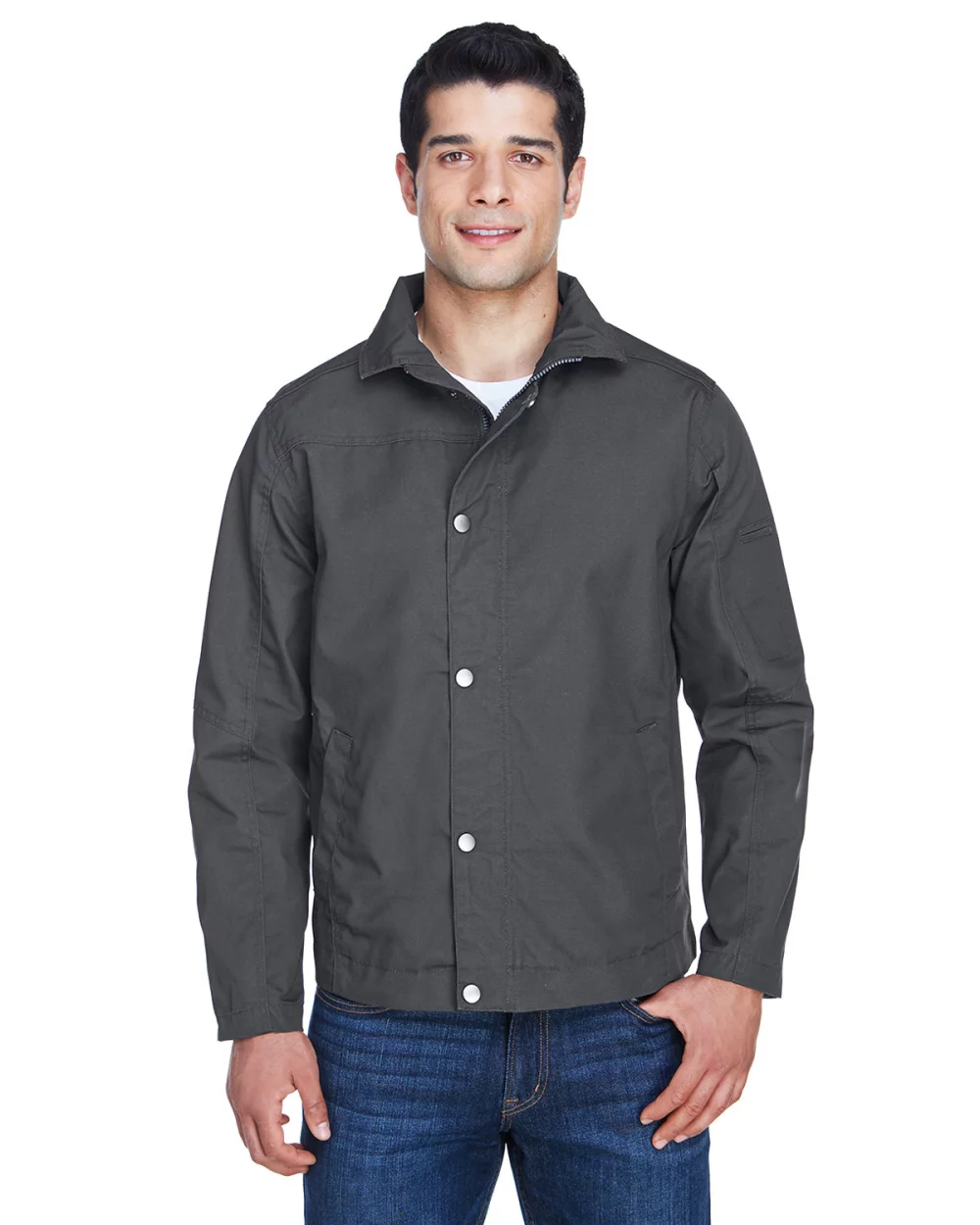 Veste de travail en toile pour homme de la marque Harriton