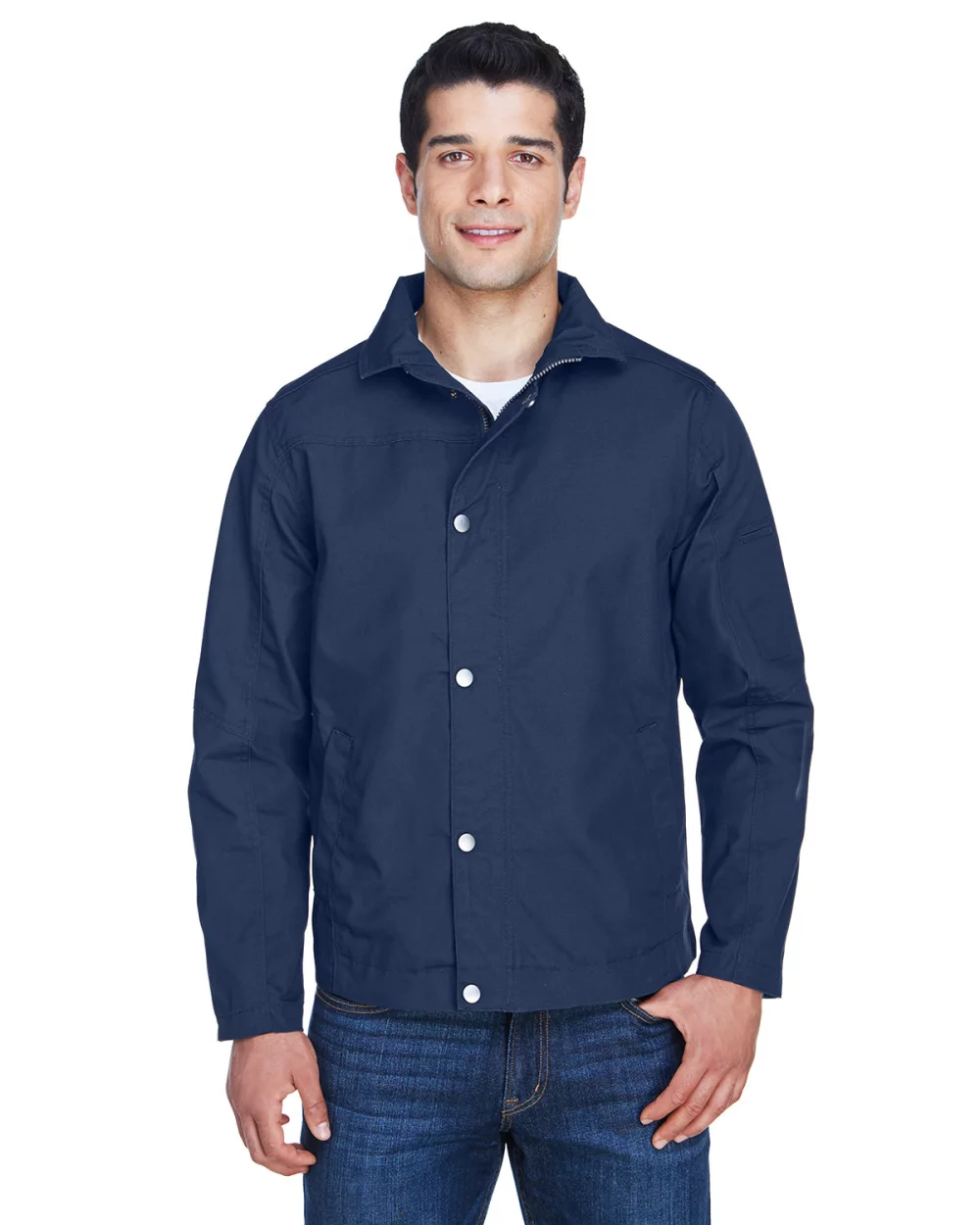 Veste de travail en toile pour homme de la marque Harriton