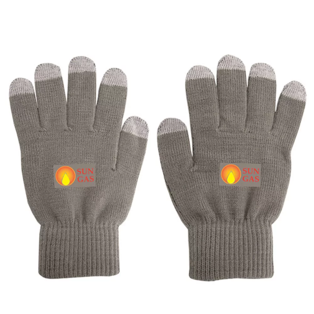 Gants tactiles en tricot