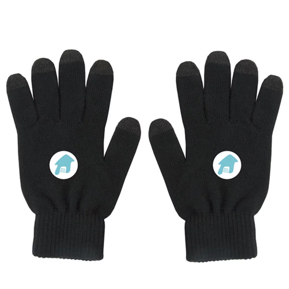 Gants tactiles en tricot