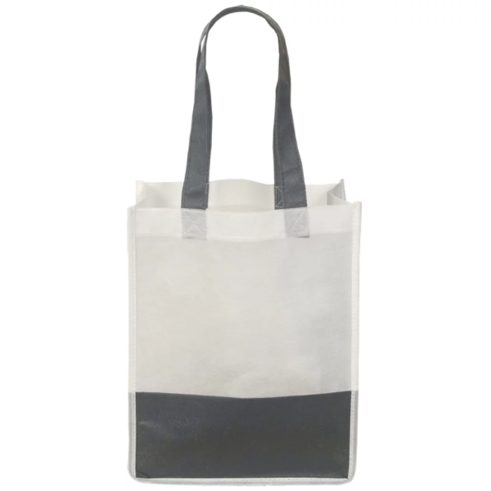 Sac fourre-tout en non-tissé à rayures miniatures