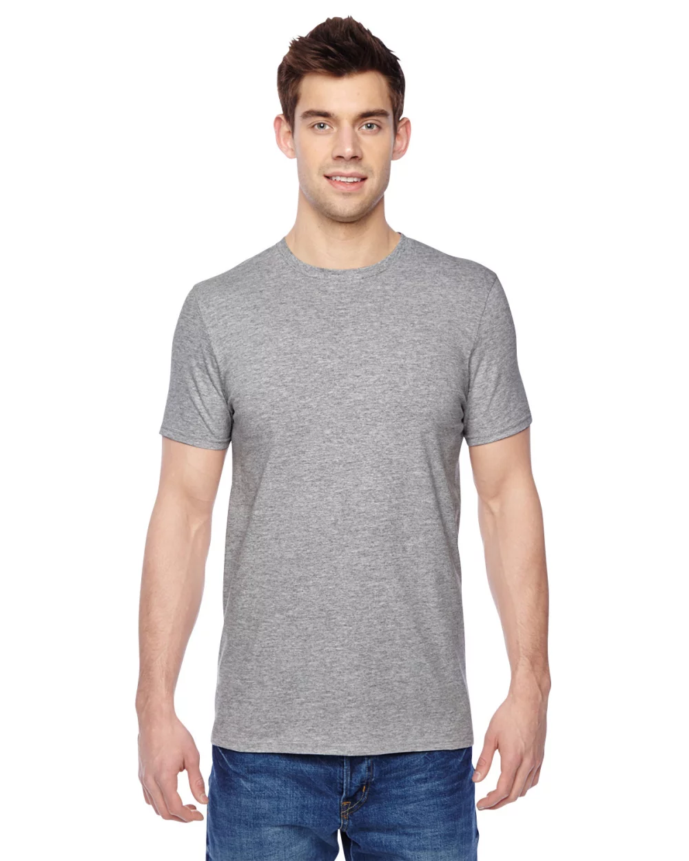T-shirt col rond adulte en jersey Sofspun® de Fruit of the Loom