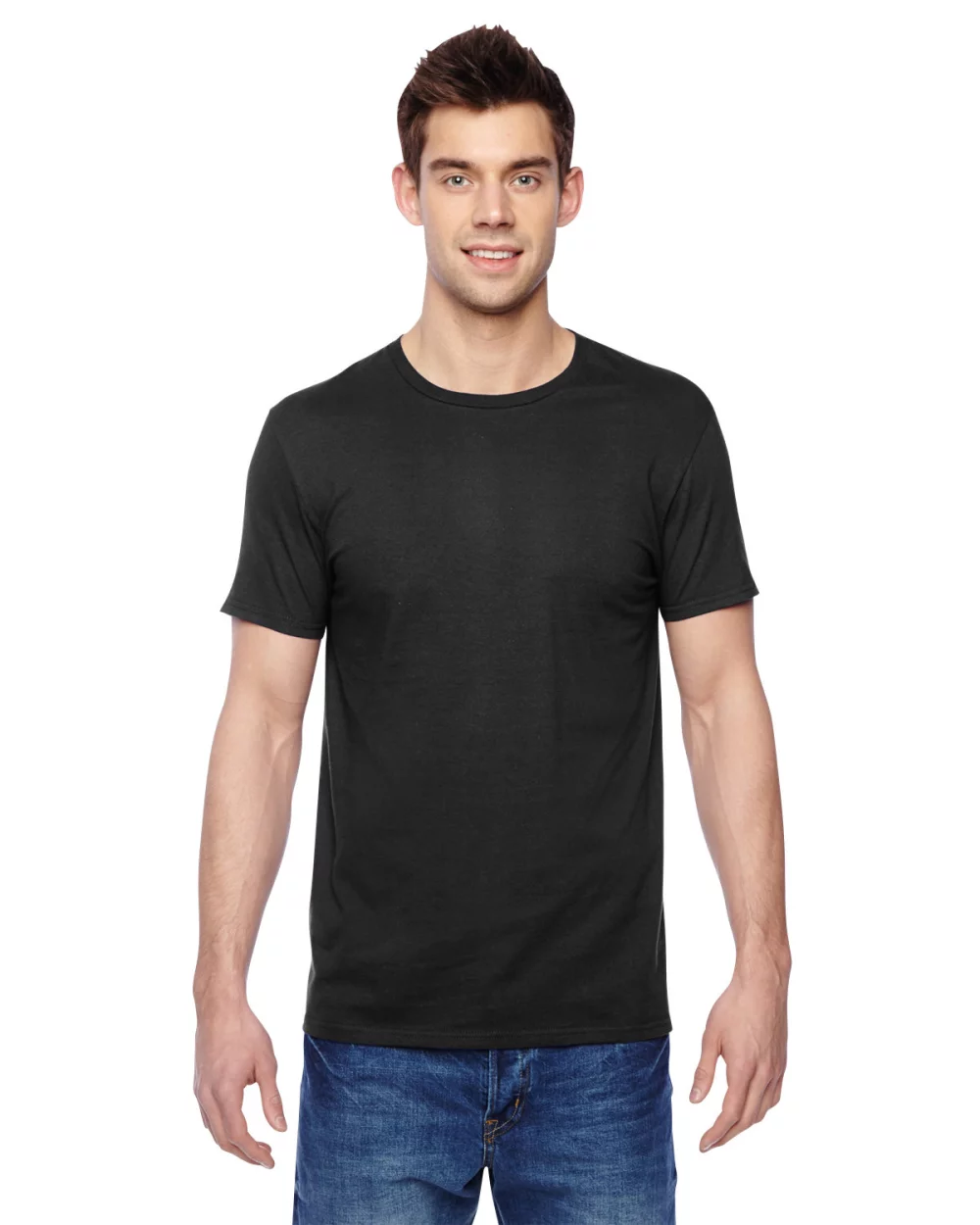 T-shirt col rond adulte en jersey Sofspun® de Fruit of the Loom