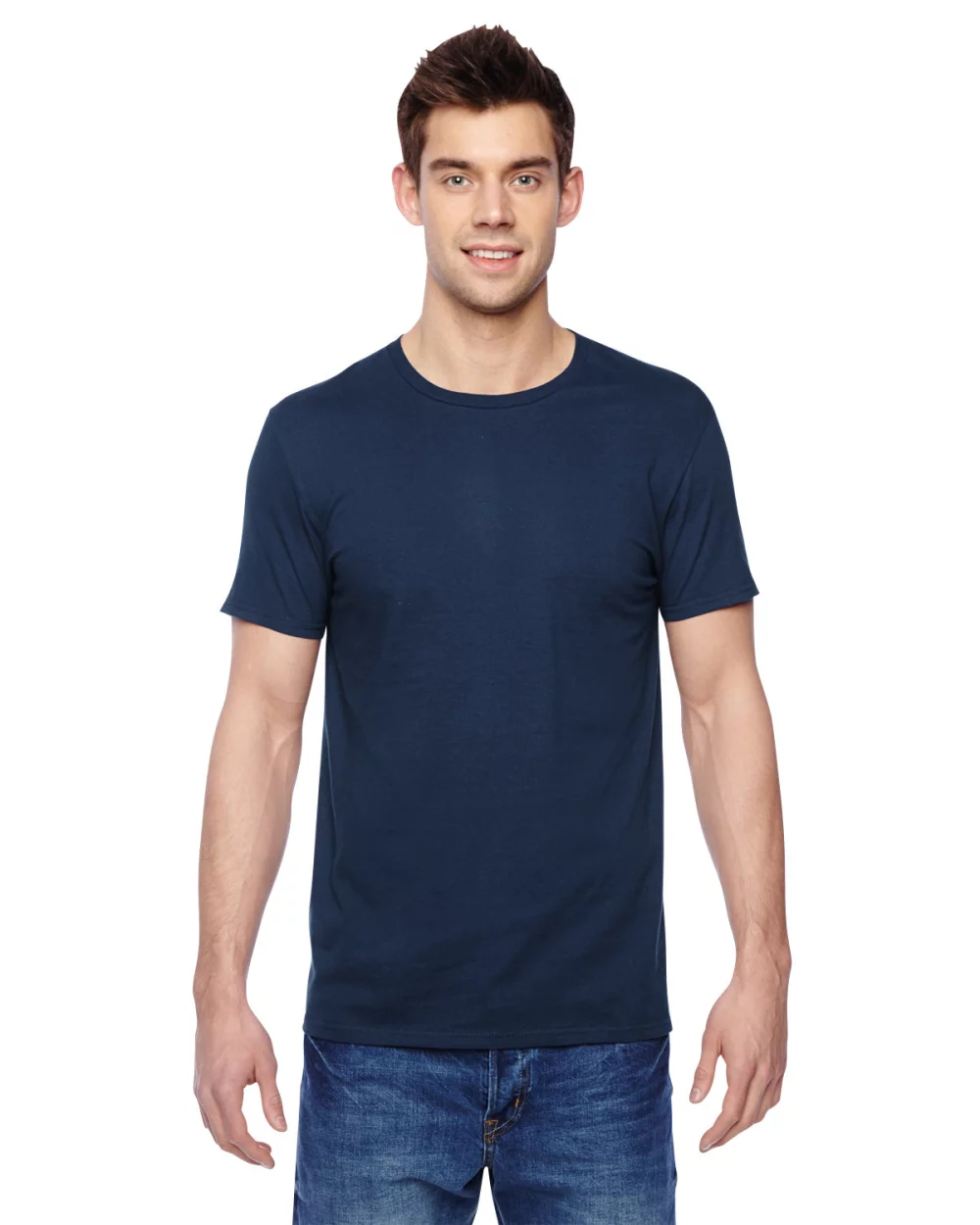 T-shirt col rond adulte en jersey Sofspun® de Fruit of the Loom