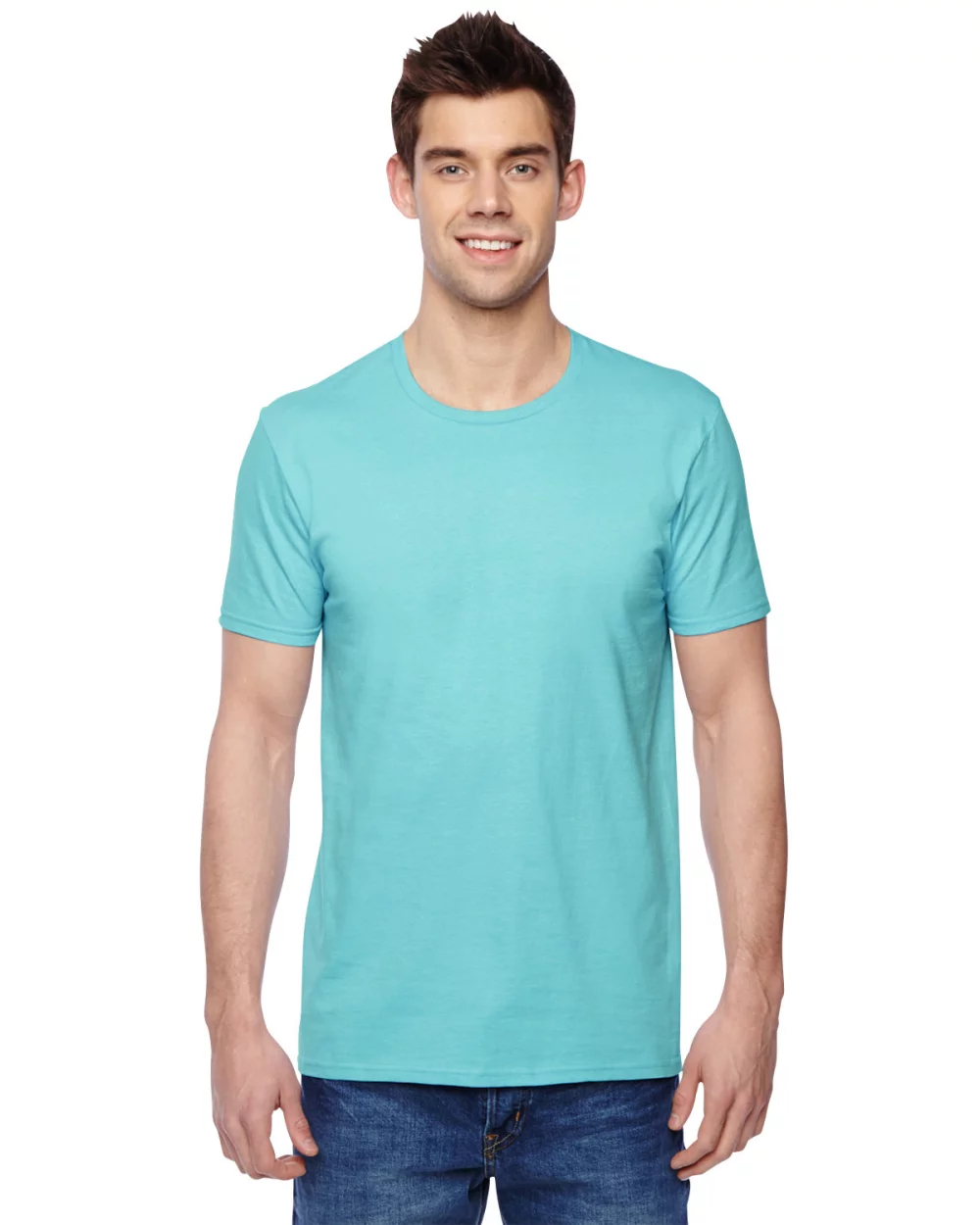 T-shirt col rond adulte en jersey Sofspun® de Fruit of the Loom