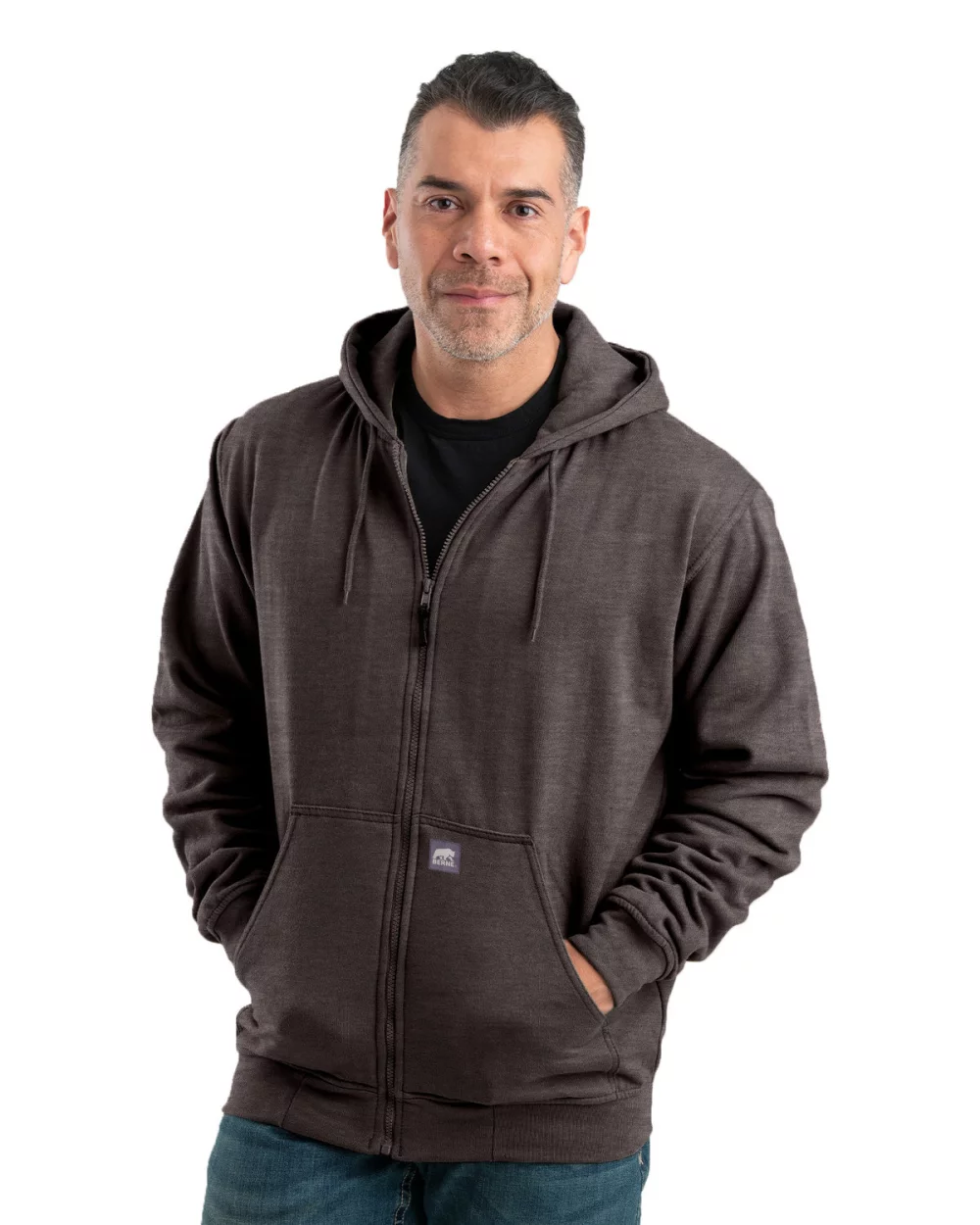 Sweatshirt doublé en molleton Berne Heritage pour hommes de Berne Apparel