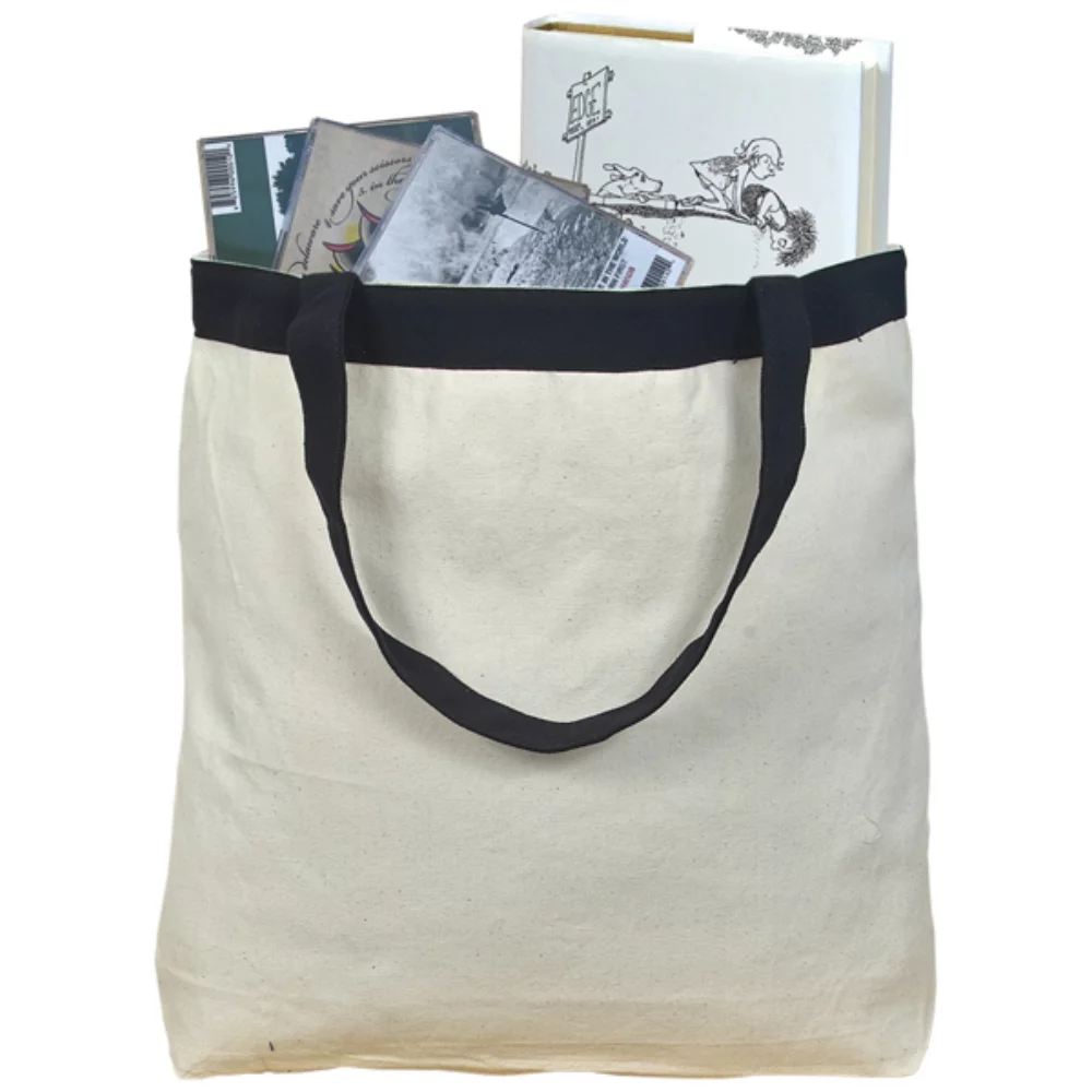 12 oz Cotton Canvas Tote Bag