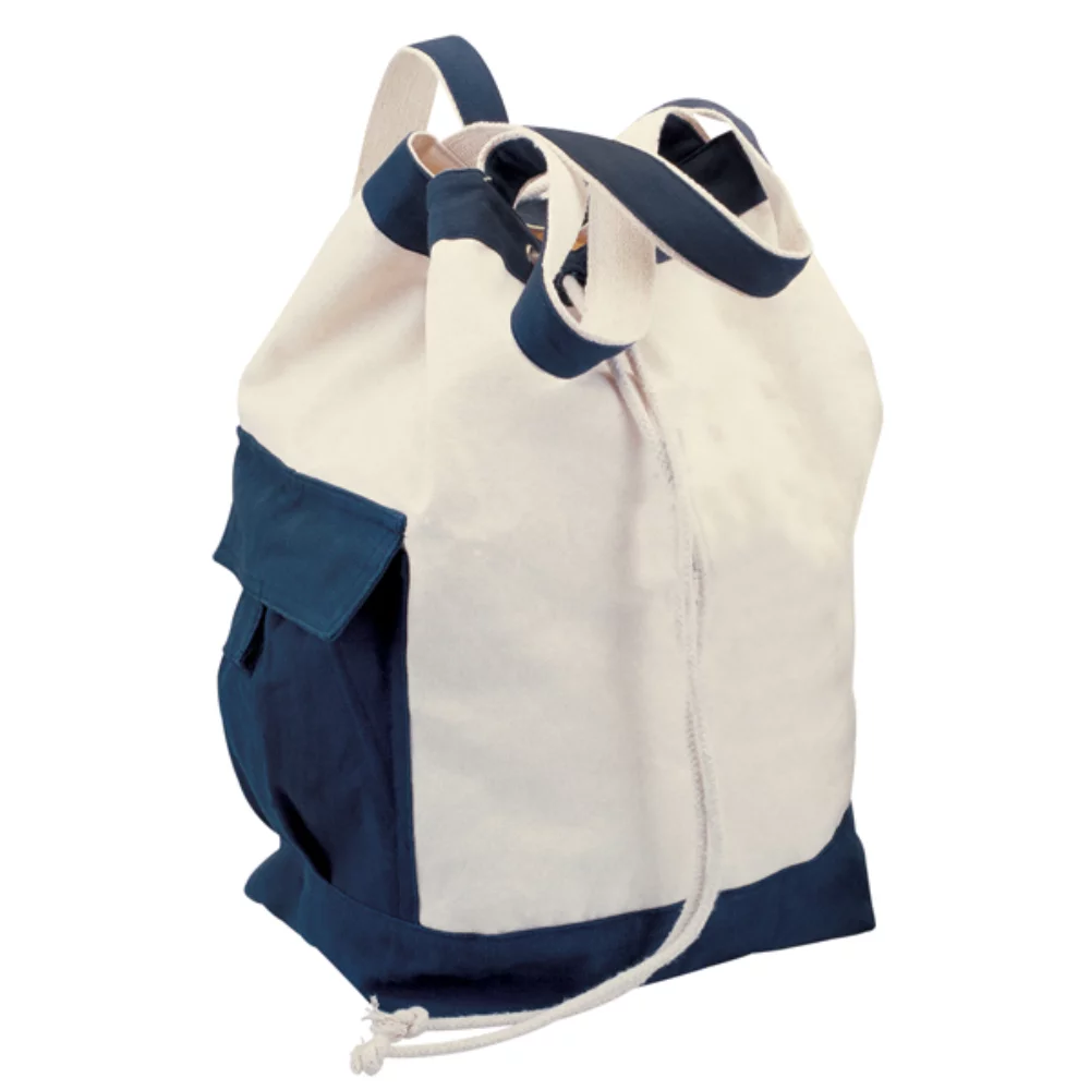 Sac polochon en toile de coton