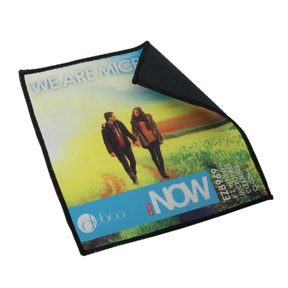 Chiffon de nettoyage en microfibre E-Z Import™ : Deuxième côté en tissu éponge