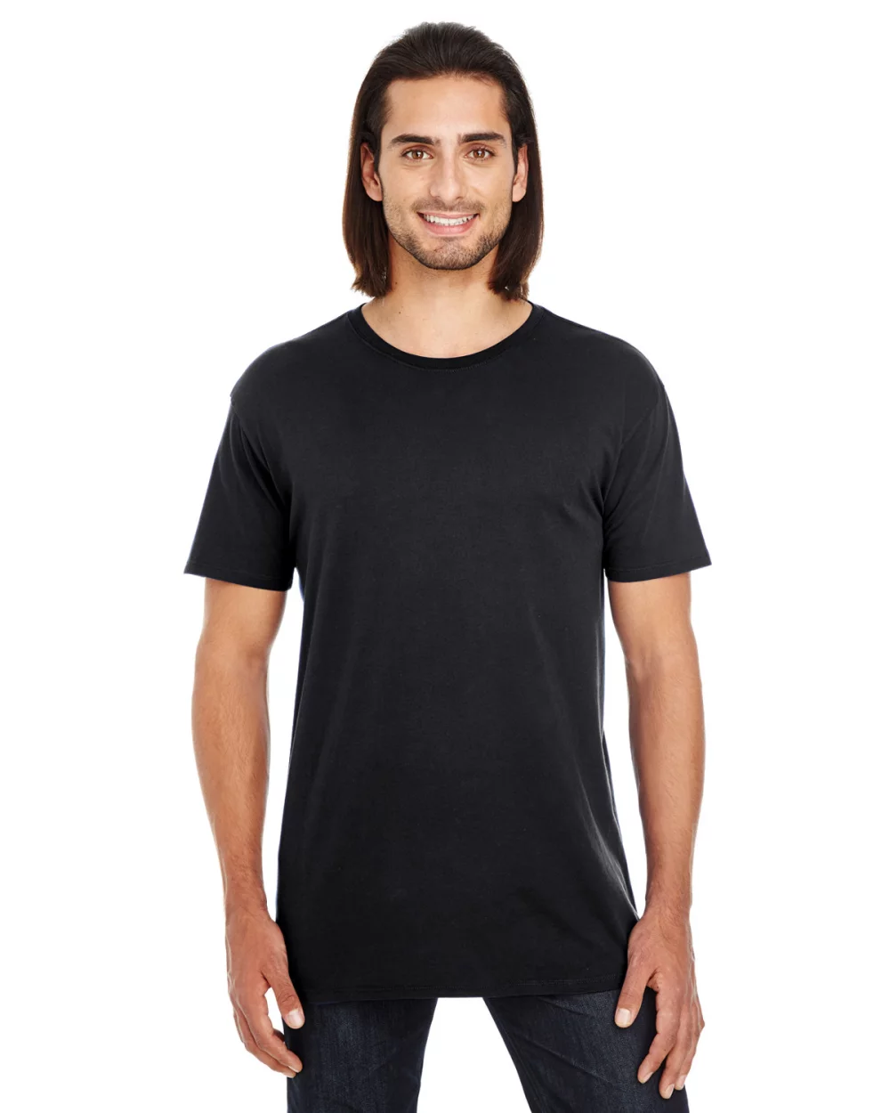 T-shirt à manches courtes pigment-dye unisexe THREADFAST