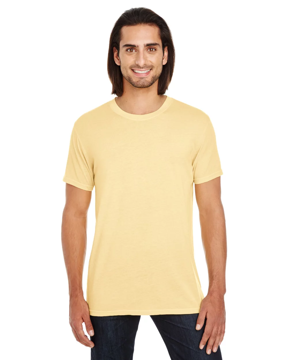 T-shirt à manches courtes pigment-dye unisexe THREADFAST