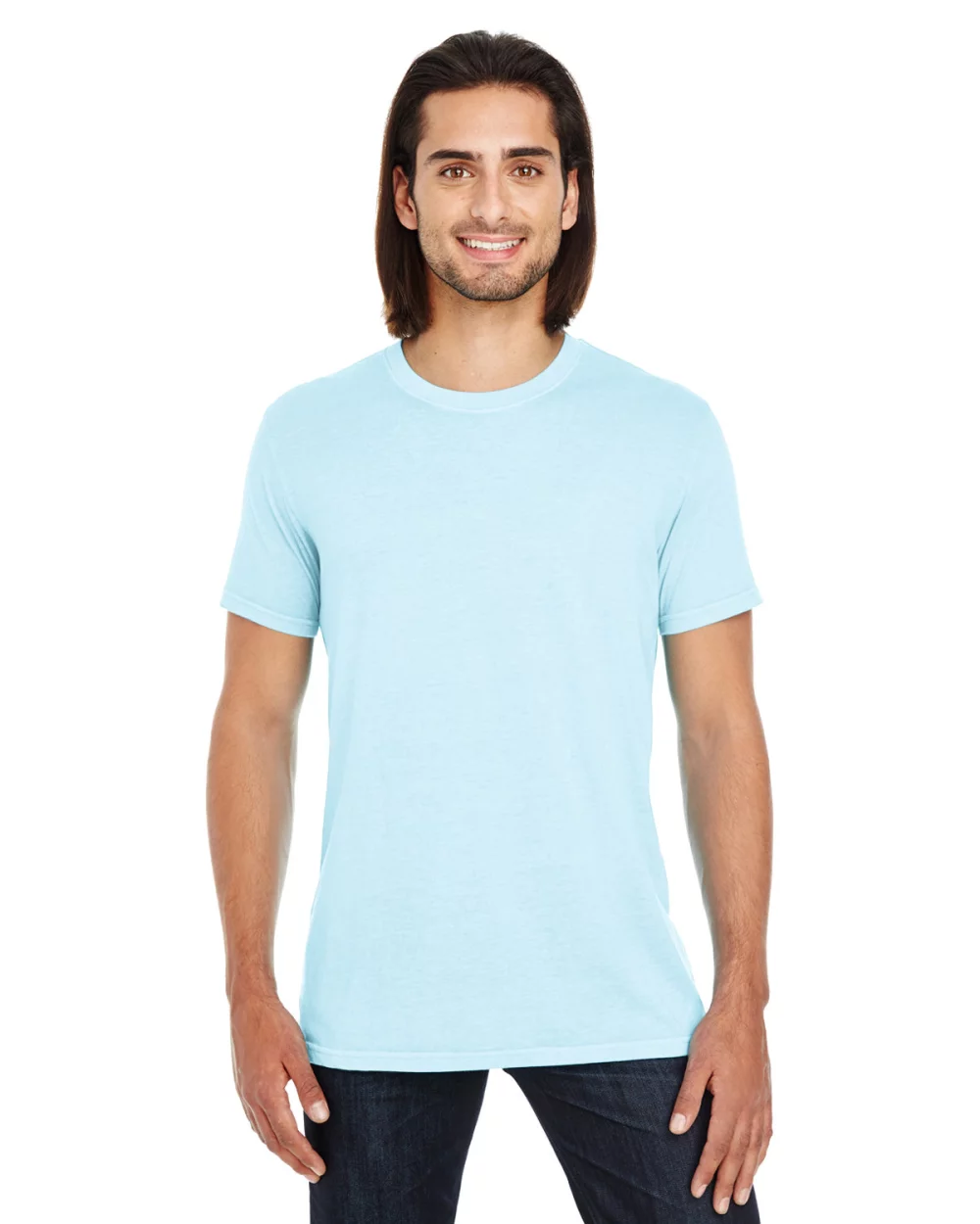 T-shirt à manches courtes pigment-dye unisexe THREADFAST