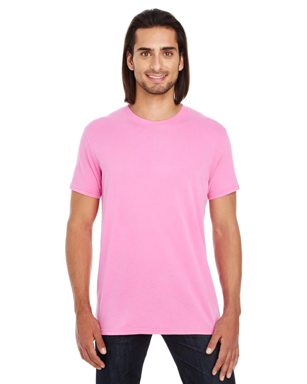 T-shirt à manches courtes pigment-dye unisexe THREADFAST