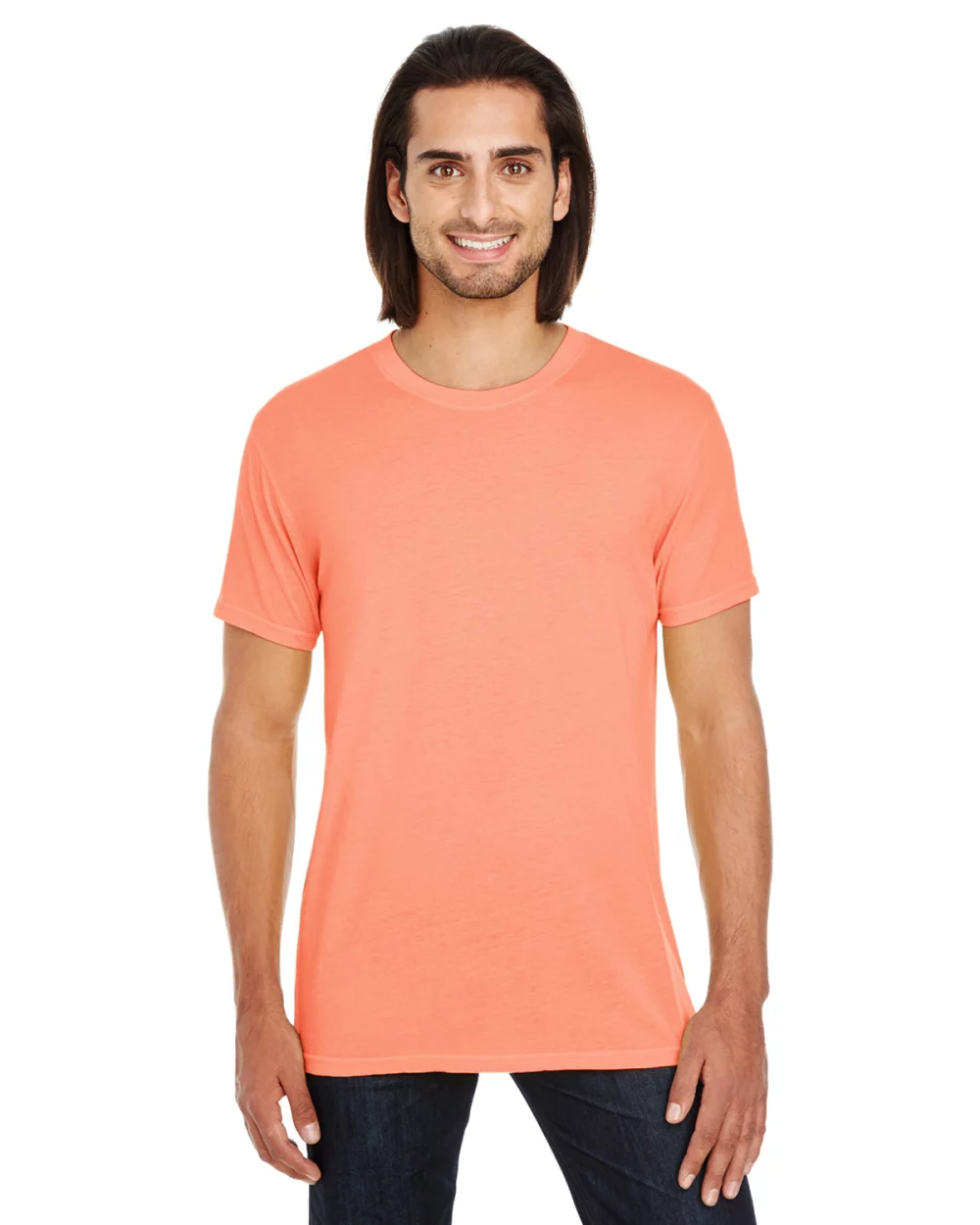 T-shirt à manches courtes pigment-dye unisexe THREADFAST