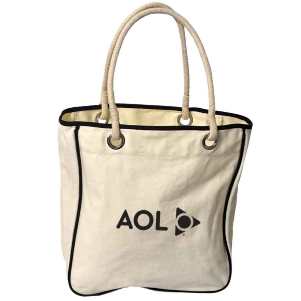 Sac fourre-tout en toile de coton de 12 oz.