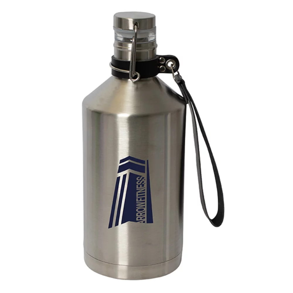 1,89 L (64 oz liquides) Growler en acier inoxydable Brewmaster