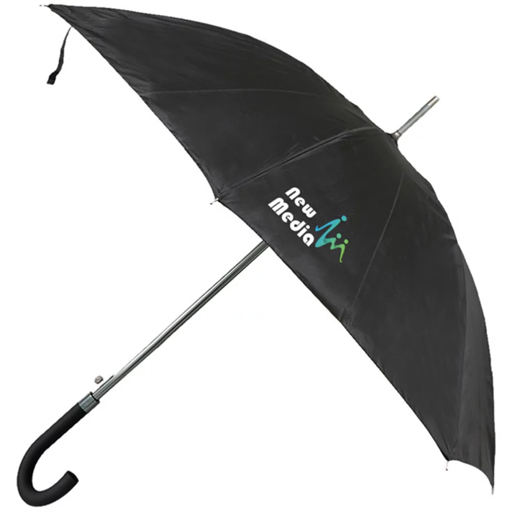 EXECUTIVE UMBRELLA: 46" Arc with Hook Handle