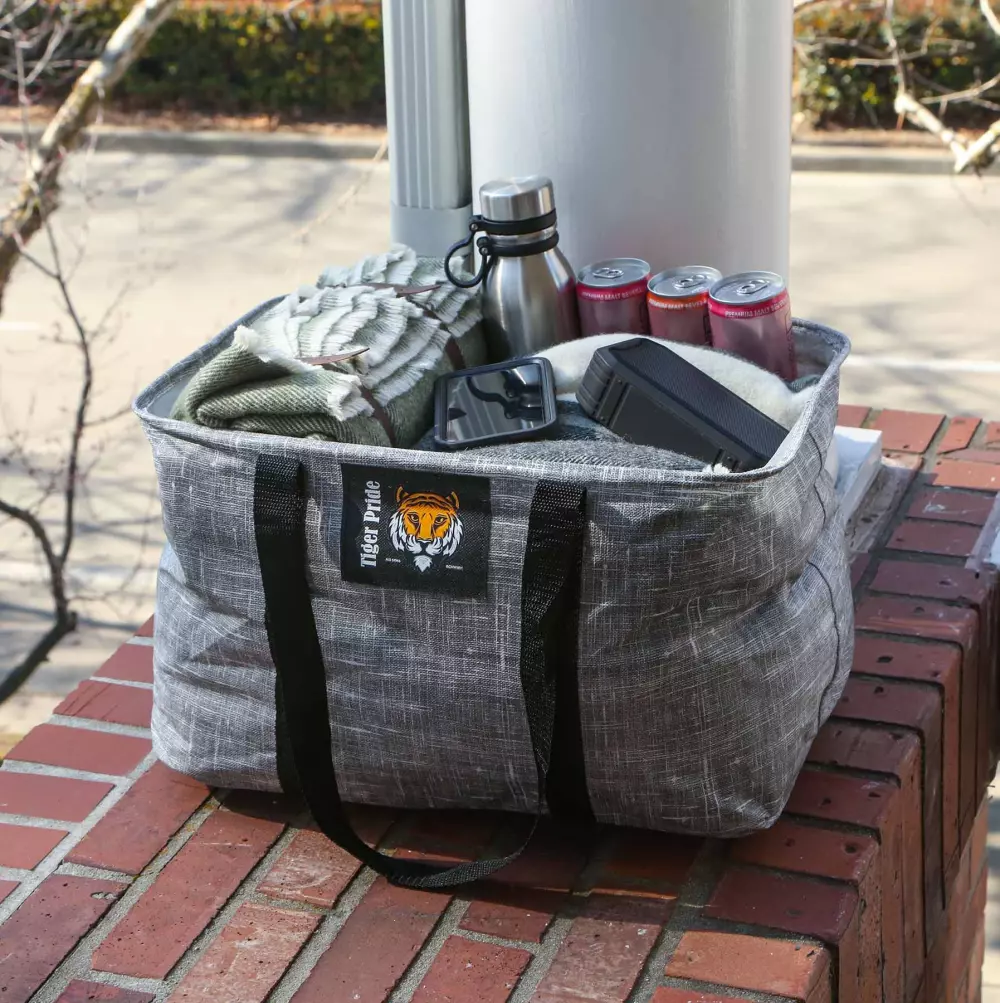 Sac fourre-tout pliable en non-tissé