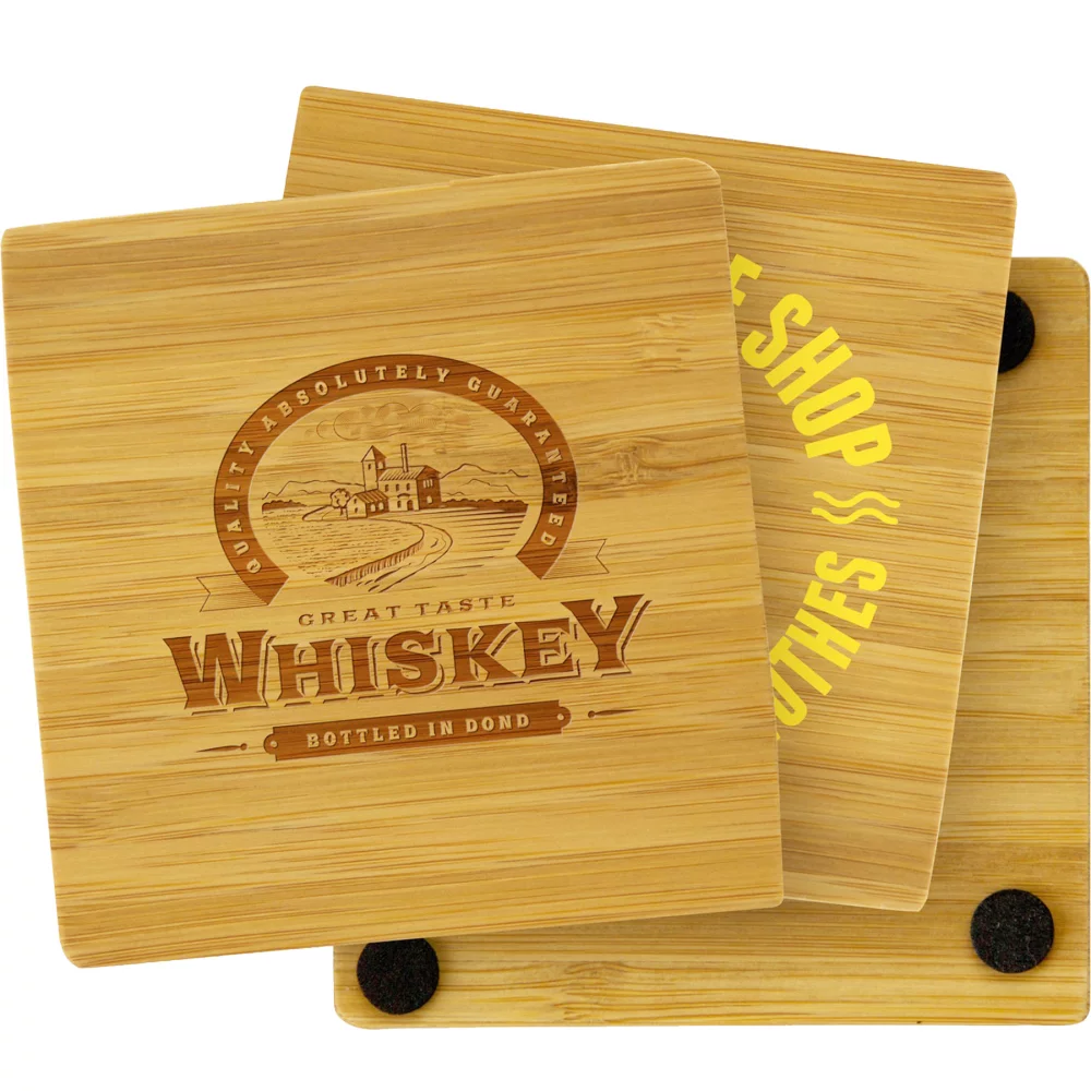 Sous-verre en bambou